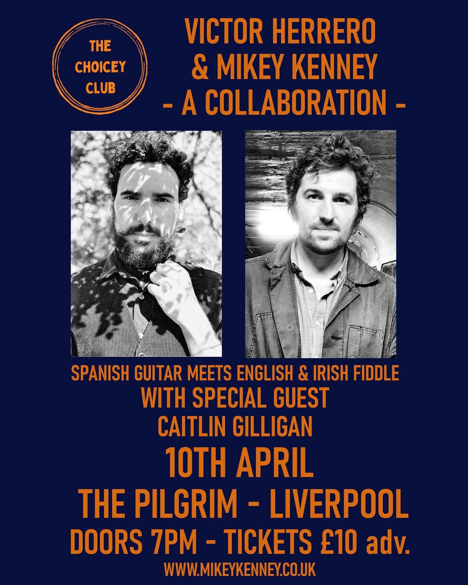 10th April - LIVERPOOL - The Pilgrim. Tickets: wegottickets.com/event/614078