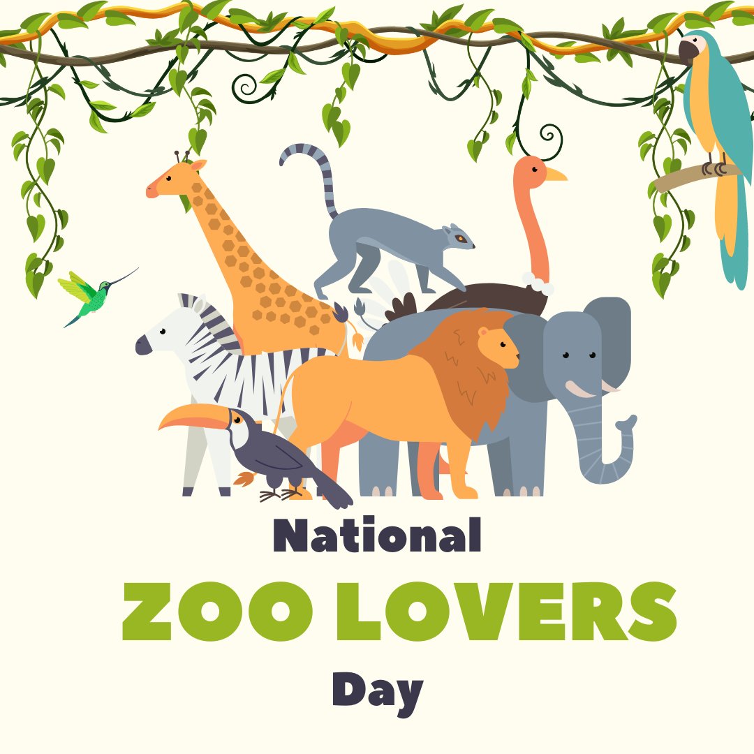 Each year on April 8th, National Zoo Lovers Day encourages us to explore our local zoos.

Fun Fact: There are 350 zoos in the United States

Will you be visiting your local zoo? Tell us in the comments

#NationalZooLoversDay
 #HighDesertRealEstate #RealEstate
