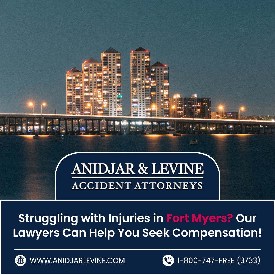 Struggling with injuries in Fort Myers? We can help!

Phone: 1-800-747-3733
Website: anidjarlevine.com

#FortMyersInjuryLawyers #CarAccidents #TruckAccidents #MotorcycleAccidents #LegalSupport #FortMyers #ExpertRepresentation #Anidjar&Levine #AccidentAttorneys