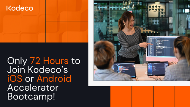 kodecodev's tweet image. The enrollment periods for our iOS and Android Accelerator Bootcamps close on April 10th. Act now and take advantage of our last-chance discount! 
bootcamp.kodeco.com/?utm_campaign=… #iosdev #androiddev #kodeco