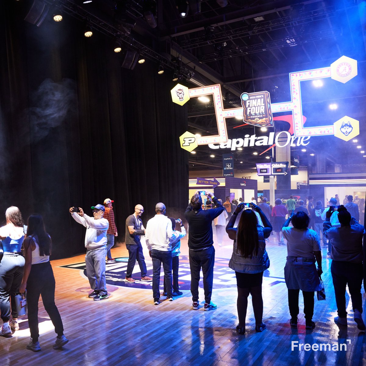 We're still buzzing from the excitement of the NCAA Final Four Fan Fest! 🎉 Who are you rooting for in the big game tonight?