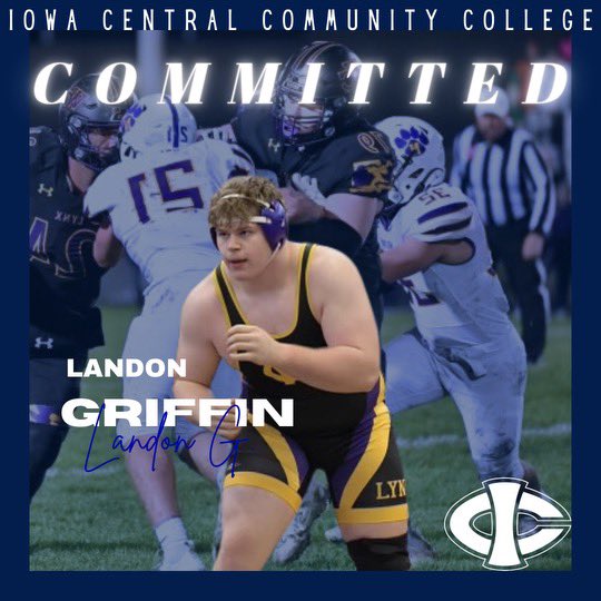 After long discussions with @coachJClegg and @ICCCWrestling I have decided that I will continue my academic and athletic career at ICCC to play football & wrestle. I would like to thank my family, friends, teammates, teachers, & coaches for all the support.