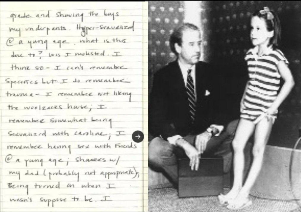 Ashley Biden's diary just uncovered what we already knew. FJB is a damn Pedo. We can't ignore his disgusting behavior. The liberal media is destroying anyone brave enough to speak up. And now FJB’s DOJ is prosecuting the American who blew the whistle on his daughter's diary.