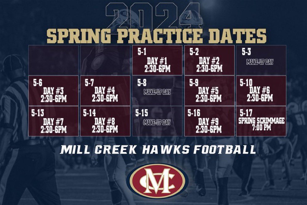 Our spring practices are right around the corner. Coaches, we would love to have you come for a visit! @MC_Recruiting @MCFootballCoach @coachjlovelady @RecruitGeorgia @AdamQBritt @NEGARecruits
