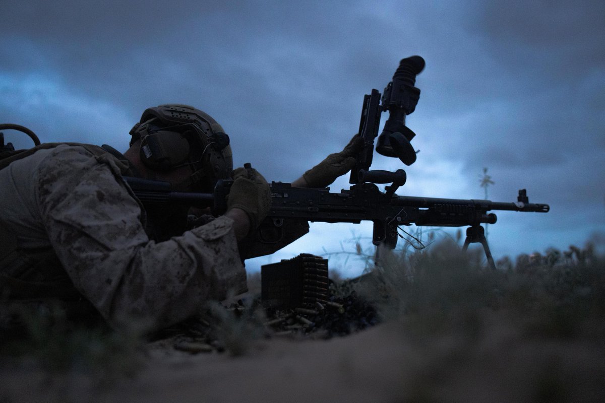 #Marines assigned to Marine Aviation Weapons and Tactics Squadron One conduct a close air support exercise as part of Weapons and Tactics Instructor (WTI) course 2-24, March 30. WTI is an advanced-level course that provides training to enhance aviation tactics. #USMC