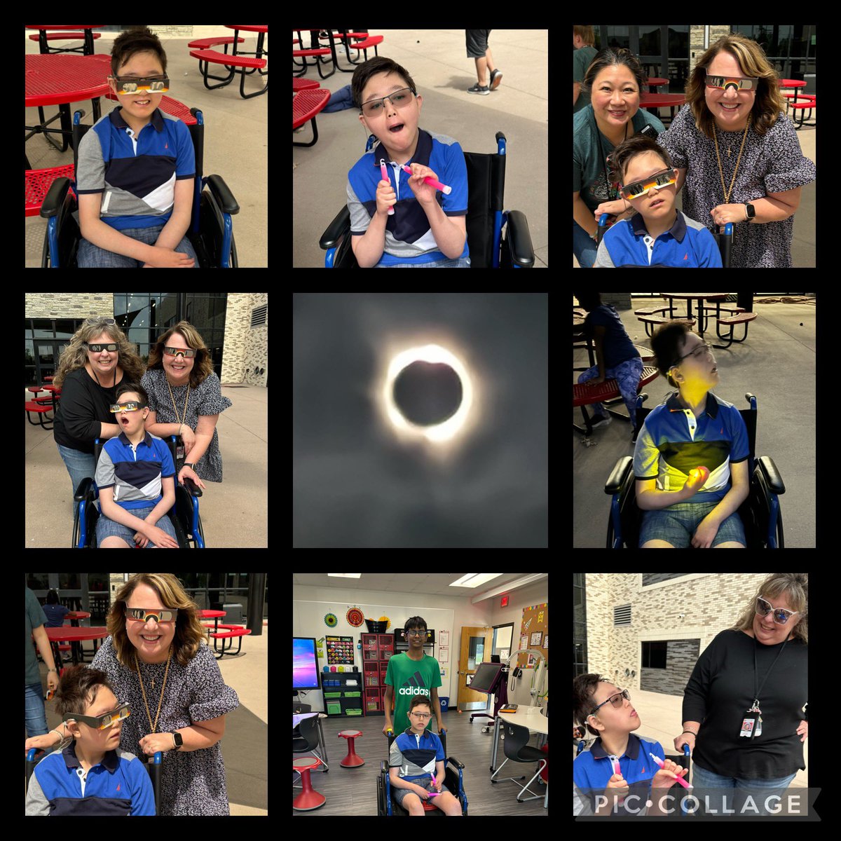 Wendy Lee Pray (@wendyleepray) on Twitter photo So much fun watching the eclipse with our friends, teachers, and glow sticks! 🌗
<a href="/CMSWestWrangler/">Coppell Middle School West</a> <a href="/HuntSuz50/">Suzanne Hunt</a> <a href="/Anita98920049/">Anita Widjaja</a> <a href="/CMSW_Chiang/">Stacey Chiang</a> So much fun watching the eclipse with our friends, teachers, and glow sticks! 🌗
<a href="/CMSWestWrangler/">Coppell Middle School West</a> <a href="/HuntSuz50/">Suzanne Hunt</a> <a href="/Anita98920049/">Anita Widjaja</a> <a href="/CMSW_Chiang/">Stacey Chiang</a>