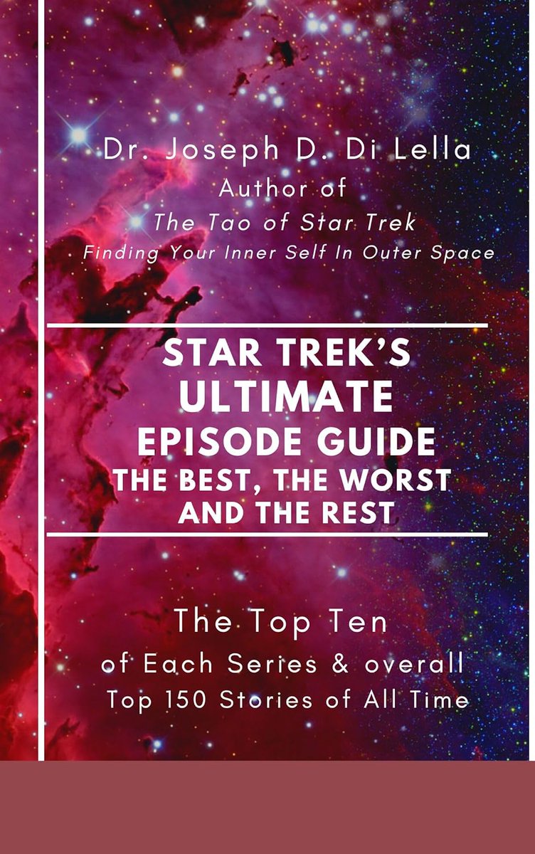 Star Trek's Ultimate Episode Guide: The Best, the Worst and the Rest: The Top 150 Stories From Thirteen Trek Series is FREE now on Kindle! @dr_lella US: amazon.com/dp/B0CNSDC192 UK: amazon.co.uk/dp/B0CNSDC192 #StarTrekLegacy #StarTrekDiscovery #freekindlebooks #cosmonauts