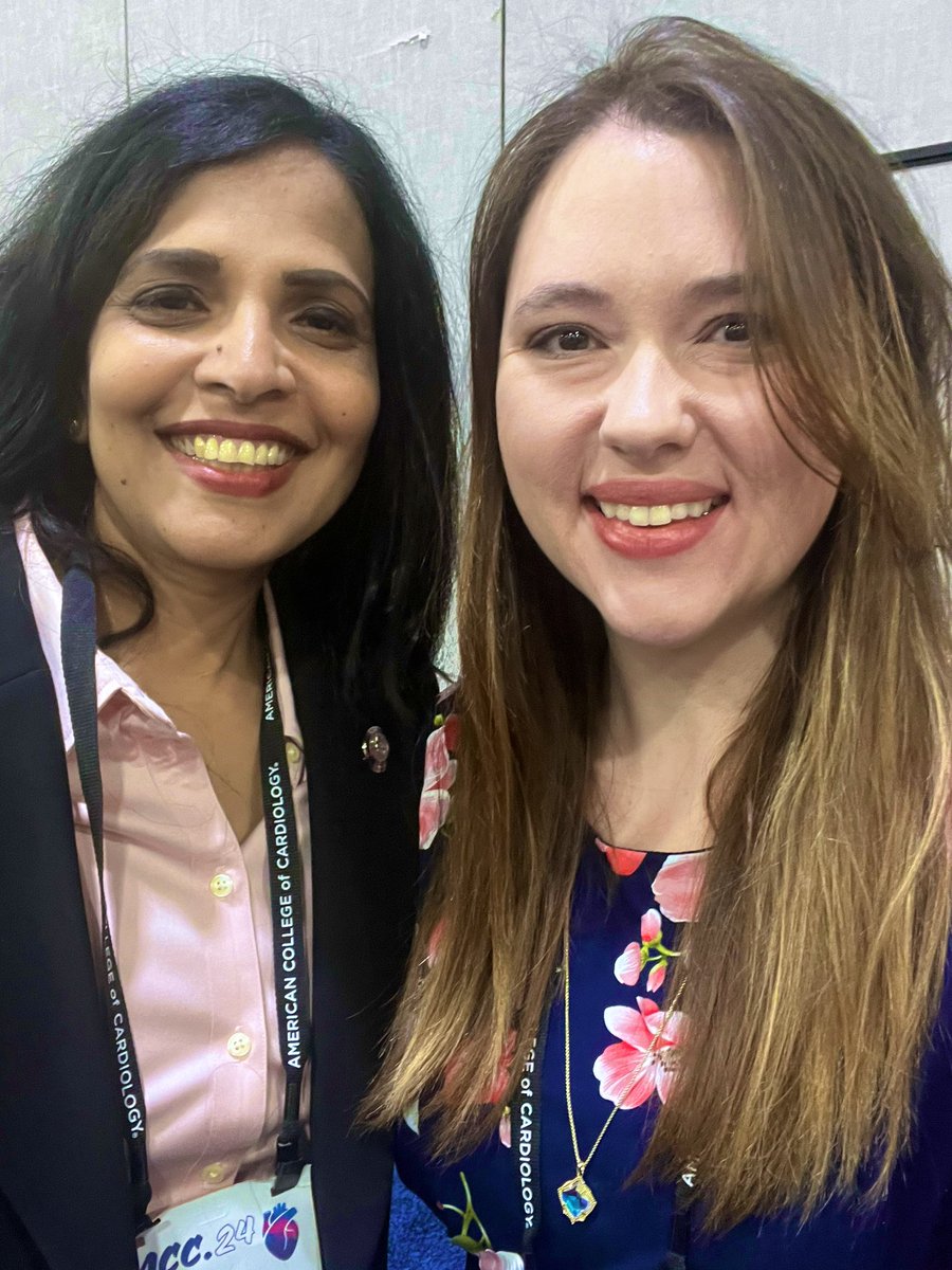 So #Blessed to spend time with fellow Texas #ACCWIC @KTamirisaMD! You’re such an inspiration and I am so excited to grow our WIC presence back home! ♥️♥️♥️

@txchapteracc #ACCWIC #SoMeAmbassador #ACC24 #ACCFIT @ACCinTouch #EPeeps #Mentorship @docHJ