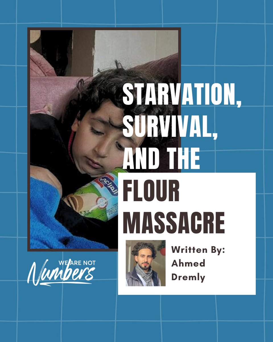 “Starvation, survival, and the Flour Massacre” Witness Ahmed Dremly's raw account from Gaza Strip, March 8, 2024. In the face of desperate hunger for flour, a mother's unwavering resolve keeps her son safe from the perilous aid trucks. Delve deeper into the gripping tale of…