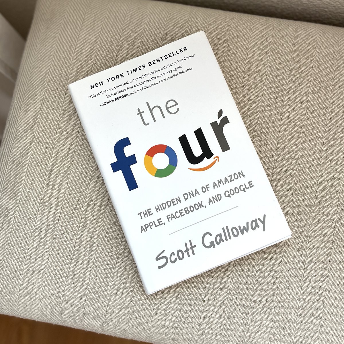 Everyone knows THE FOUR: Amazon, Apple, Facebook, and Google. But do you know the true extent of their power and success? Bestselling author @profgalloway deconstructs their business strategies in his book and teaches you to apply their tactics to your own career. 💡