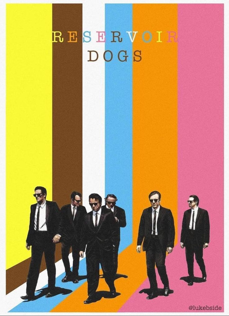 Reservoir Dogs Art - by Luke Morrey.