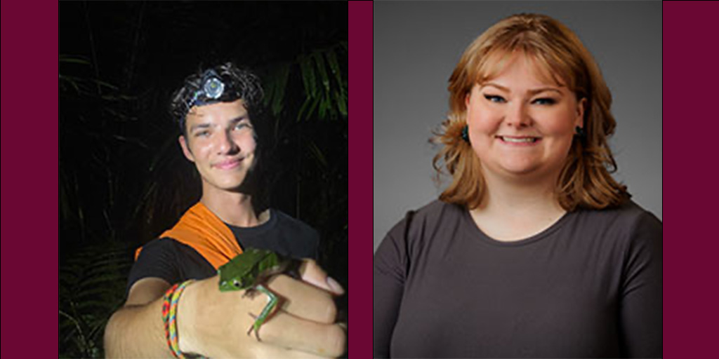 Congratulations to CMU’s 2024 Goldwater scholarship winners: Jimmy Haugh and Regan Kopesky! Both Jimmy & Regan truly deserve the support and national recognition that comes with being a prestigious #Goldwater Scholar! bit.ly/3PX93BM bit.ly/3VQ8Y6o