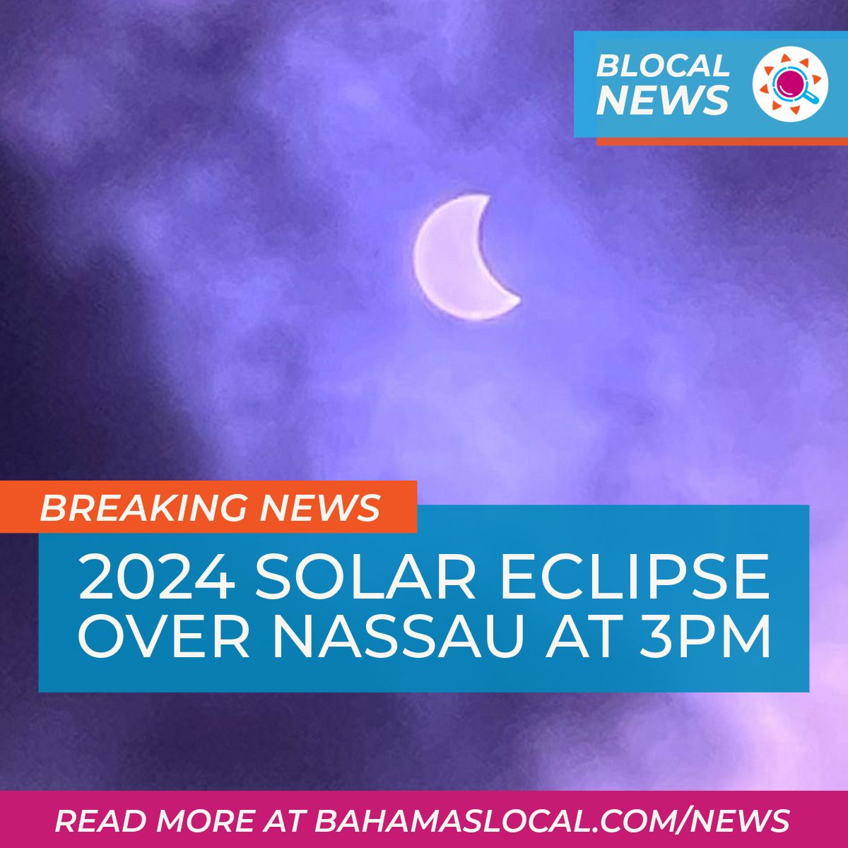 2024 Solar Eclipse Over Nassau
#solar #eclipse2024 #solareclipse #sun #moon #bahamas #bahamasnews