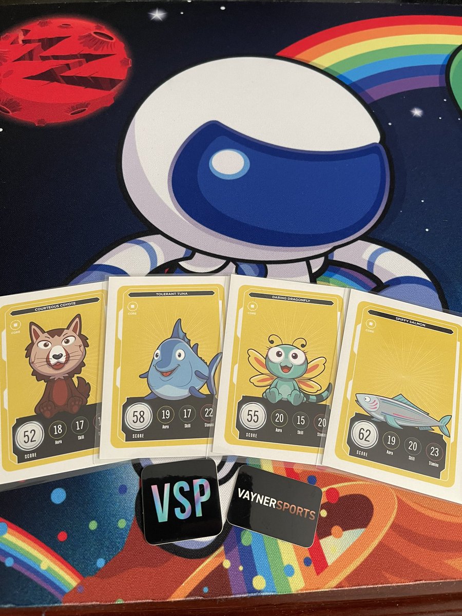 Won a pack of @VeeFriendsCards from @vspass the other day! Been so adventurous exploring these projects over the years! It’s taken me to many different places! Got to experience many new things and met some amazing people along the way! ❤️