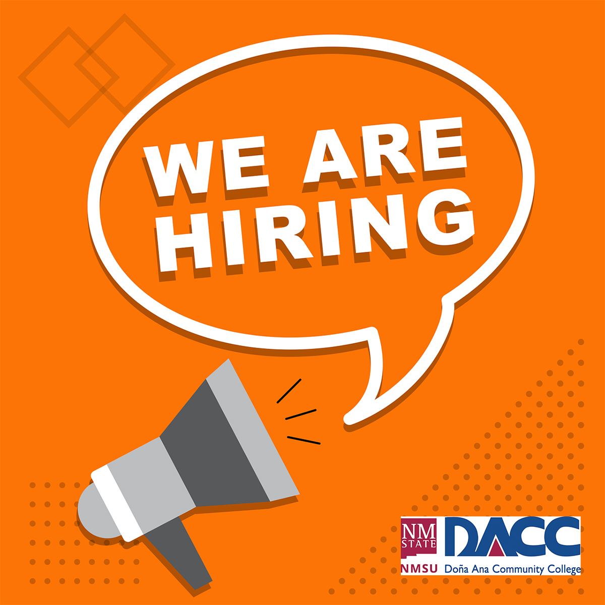 We have a lot of great positions open at DACC. Check it out and see what is available to you: zurl.co/MGNl #WeAreDACC