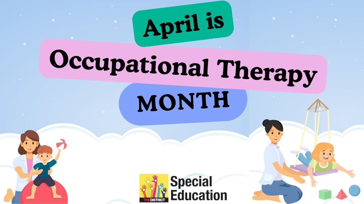Happy Occupational Therapy Month to all our @yisd_sped OT's. Your passion and hard work make a world of difference in our students' lives. Thank you for all that you do! #OTMonth #SpecialEducation #OccupationalTherapy