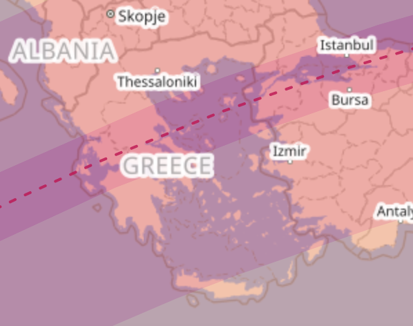 Όσοι αναρωτιέστε πότε μπορεί να δείτε αυτό το σπάνιο φαινόμενο, η επόμενη ολική ηλιακή έκλειψη ορατή από την Ελλάδα είναι το μακρινό 2088.
Εμείς μπορεί να μην ζούμε όμως σκεφτείτε τι φαντασμαγορικό υπερθέαμα θα είναι από Κεφαλλονιά μέχρι Σκιάθο και Λήμνο!
1/4
#SolarEclipse2024