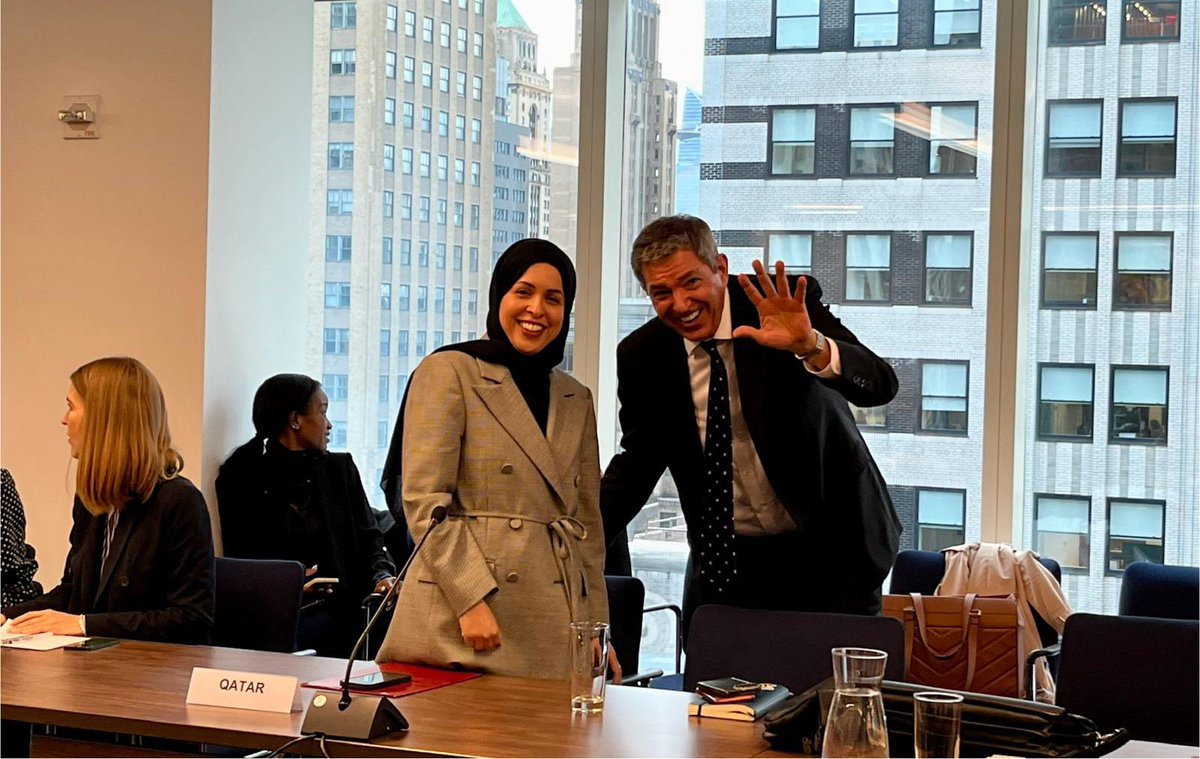 Pleased to welcome Mô Bleeker @bleeker_mo recently appointed new @UNOSAPG Special Adviser on the Responsibility to Protect #R2P!  

The Group of Friends on R2P looks forward to continuing our strong engagement on the responsibility to prevent & halt atrocities.