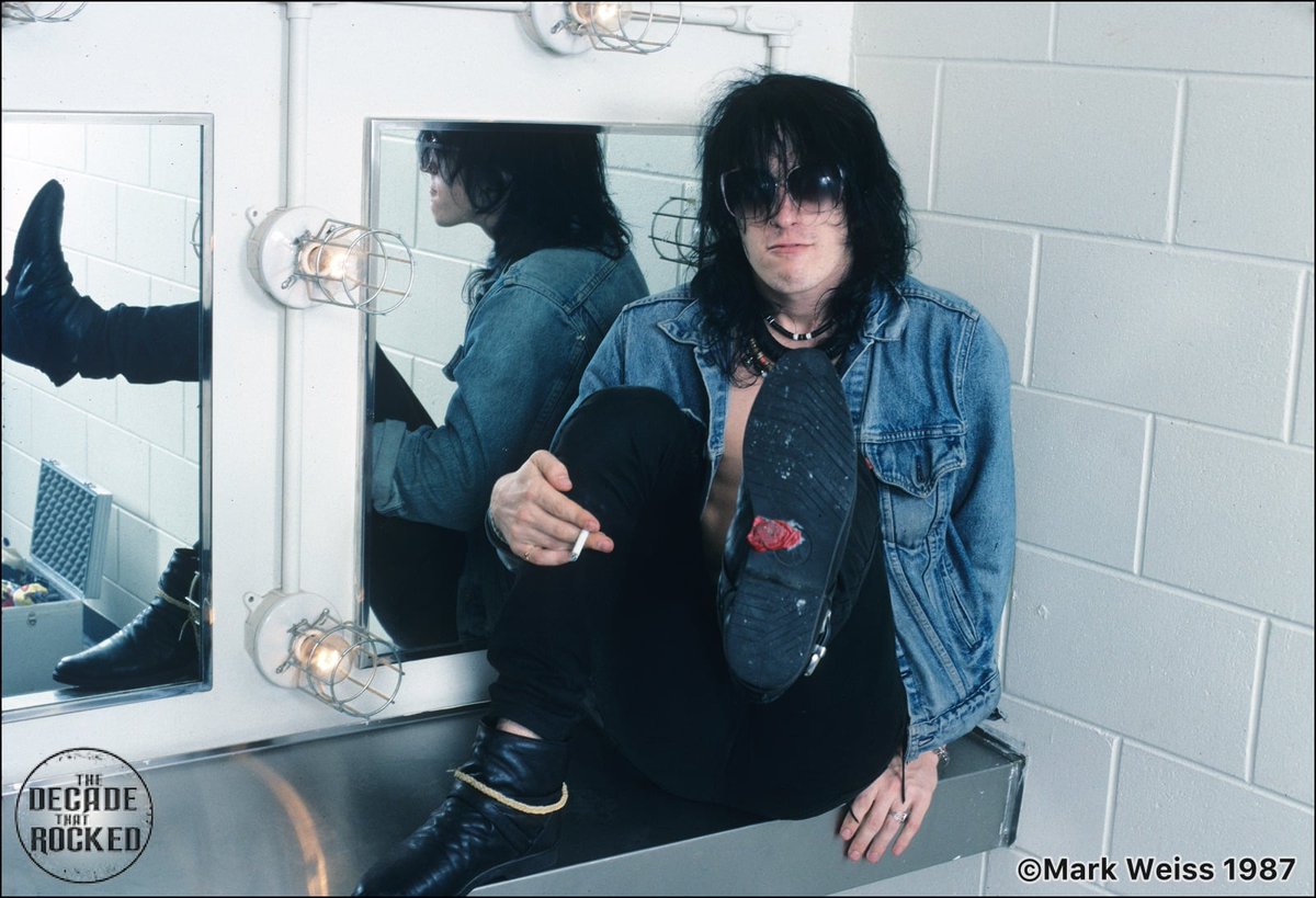 Happy Birthday @IzzyStradlin999, Born April 8, 1962. 'I hate to take showers! Guitarists don't like showers 'cause we like the grease to build up on our fingers, makes playing more fluid.' - #izzystradlin For more @gunsnroses get my book thedecadethatrocked.com/shop/ #GunsNRoses