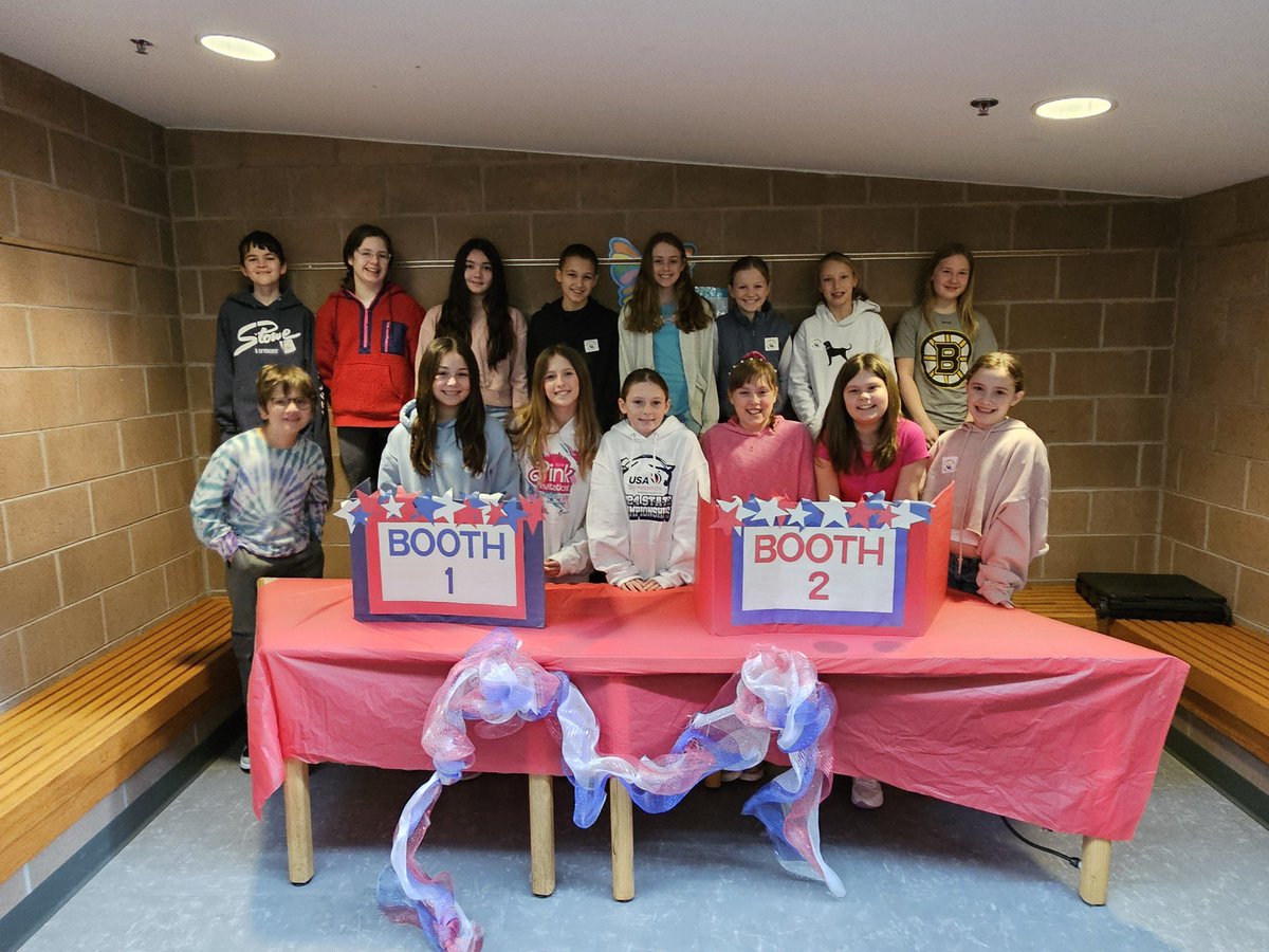 Sargent 5th graders voted for the Massachusetts Children's Book Award today! We are excited to see which book will be the winner across the state!