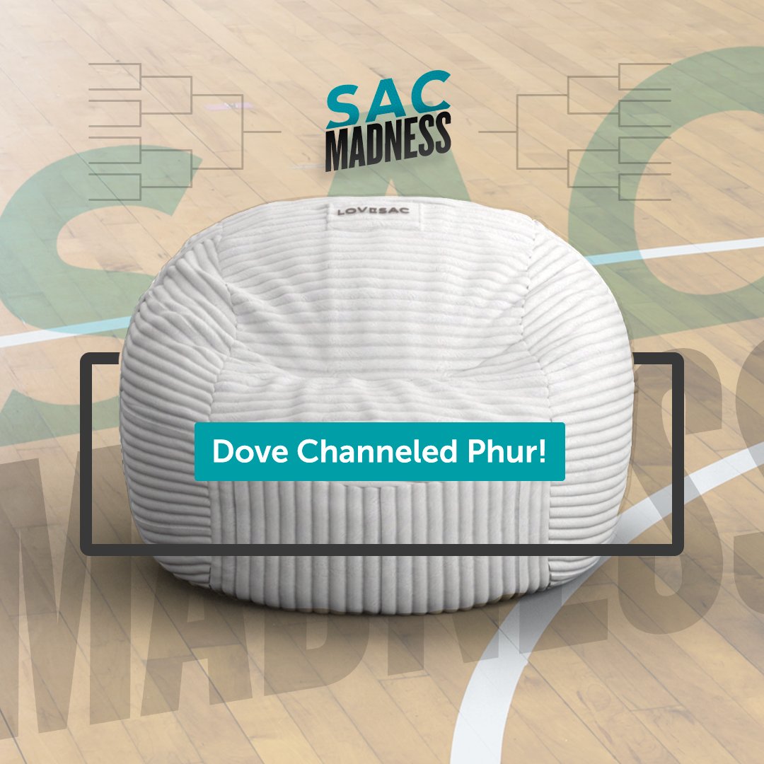 And the Sac Madness champion is 🥁🥁🥁 Dove. Channeled. Phur. 💯 #MarchMadness
