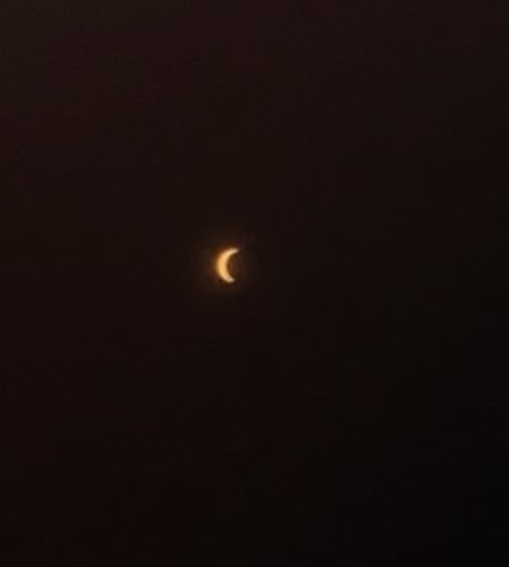 The eclipse in Oxford, AL