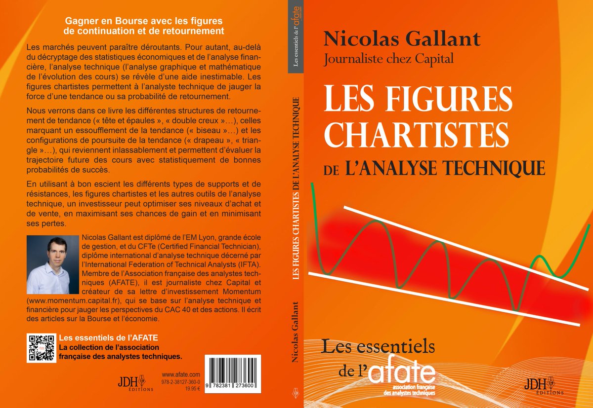 Découvrez Les #figureschartistes de l' #analysetechnique , un livre écrit par @GallantNicolas1 , créateur de la lettre @Momentum_Bourse de @MagazineCapital Un best seller de la collection @AfateNews préfacé par Thierry Bechu @VideoBourse_fr