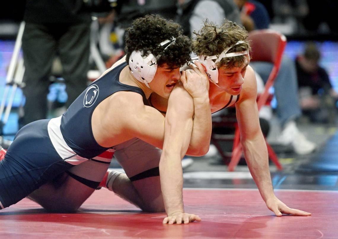 byncobler's tweet photo. Penn State wrestling’s Beau Bartlett to return next season, per program spokesperson (By ⁦@JonSauber⁩):
https://t.co/8S6M8fcbr4 https://t.co/LymdgihjDZ