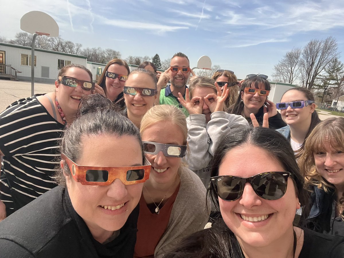 Our wolf pack loves to learn! Solar Eclipse 2024 <a href="/WestgateWolves/">West Gate Wolves</a>