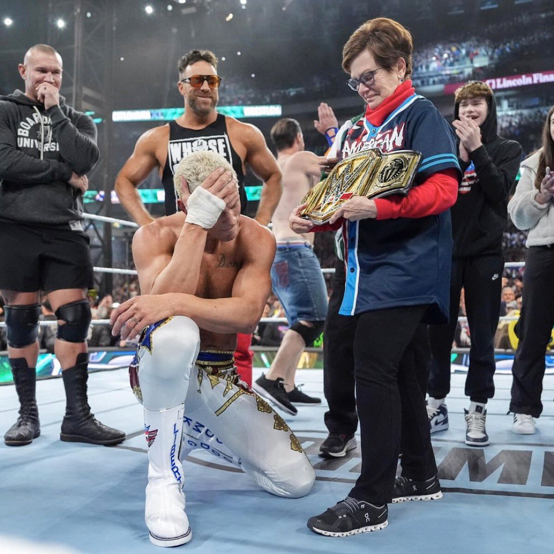 ApronBump's tweet image. This is wrestling.