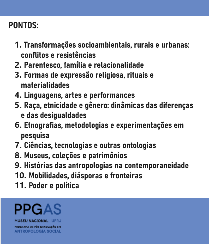 PpgasM's tweet photo. Com muita alegria, anunciamos o concurso para Professor no PPGAS/MN/UFRJ.
As inscrições já estão abertas!

Maiores informações sobre inscrições e cronograma inicial em:
https://t.co/Z97C46huhl https://t.co/esDGAYIcap