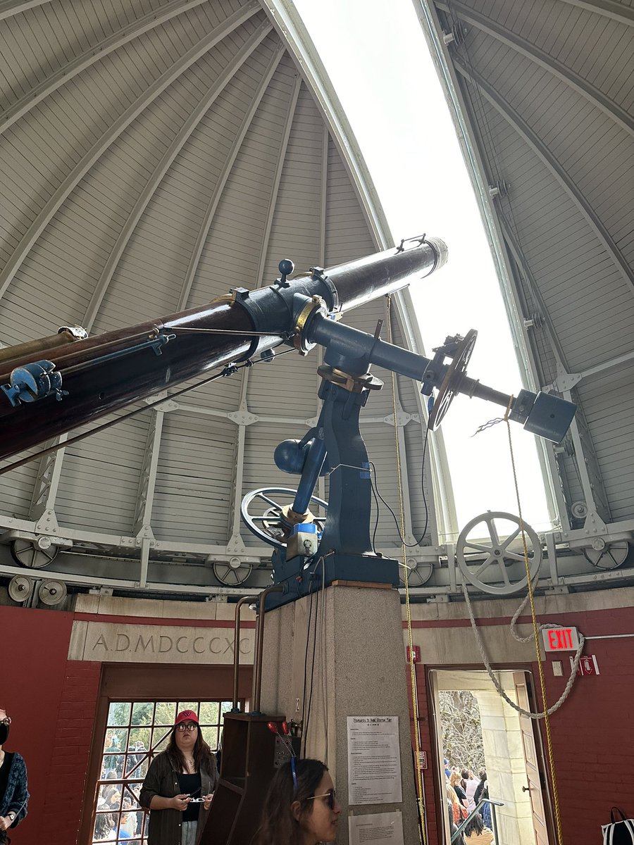 staffed the eclipse at my college’s observatory!!!