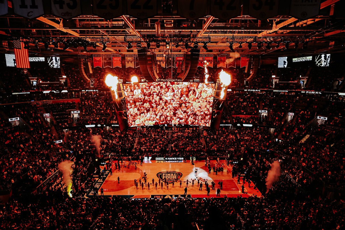 BREAKING: The Iowa-South Carolina national championship game averaged 18.7 million viewers. That makes it the most watched basketball game — men's or women's, college or professional — in five years. What a MASSIVE month for women's basketball.