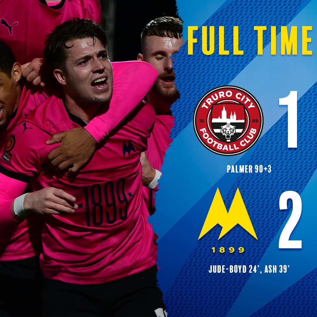 FT | The three points are heading back to Plainmoor!!! COYY! 1-2 #tufc #TRUTOR