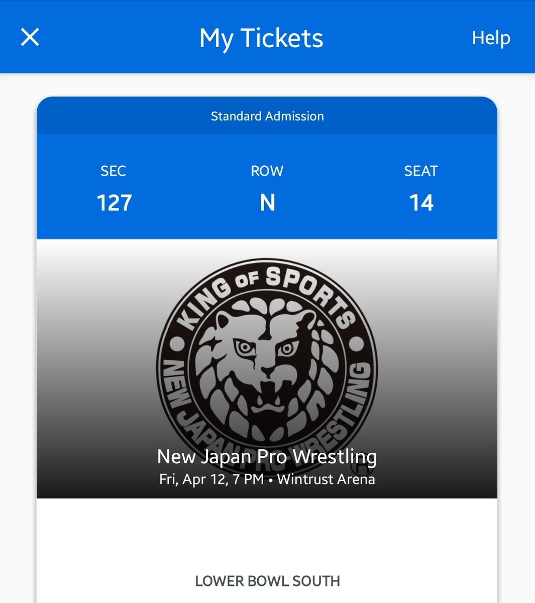 I'm unable to make it to Windy City Riot and still have a ticket available for sale (section and seat below). Paid $42 (with fees) looking to sell it a tick under that if I have to. Really want someone to have this ticket so DM if you're seriously interested.