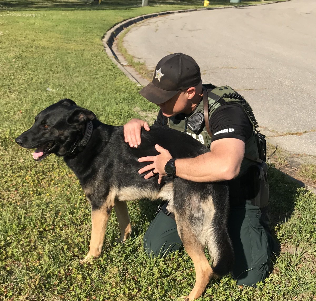 Going back 5 years to my first ride along with @tankerbragg and (now) Retired K9 Loki, K9 Ghost’s predecessor. Loki is one of the most loving K9s! Particularly excellent with kids during demos! Might be because his BFF is Adam’s daughter but boy does this handsome man love kids!