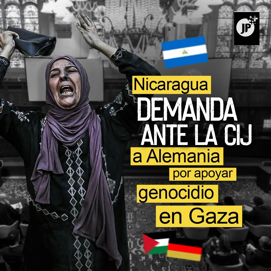 🇳🇮🆚🇩🇪 El Gobierno de #Nicaragua denunció a Alemania ante la Corte Internacional de Justicia (CIJ) por su respaldo militar a Israel, acusándola de complicidad en el genocidio en Gaza, junto con Estados Unidos. #PLOMO19 🟥⬛️ #IndictGermany #GazaGenocide‌