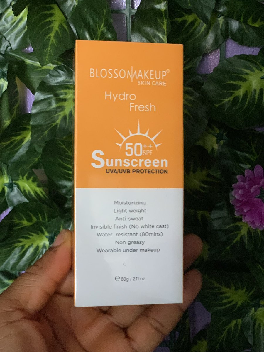 Blossom sunscreen...
N8000
#sunscreen 
#skincareproducts
#skincarelekki