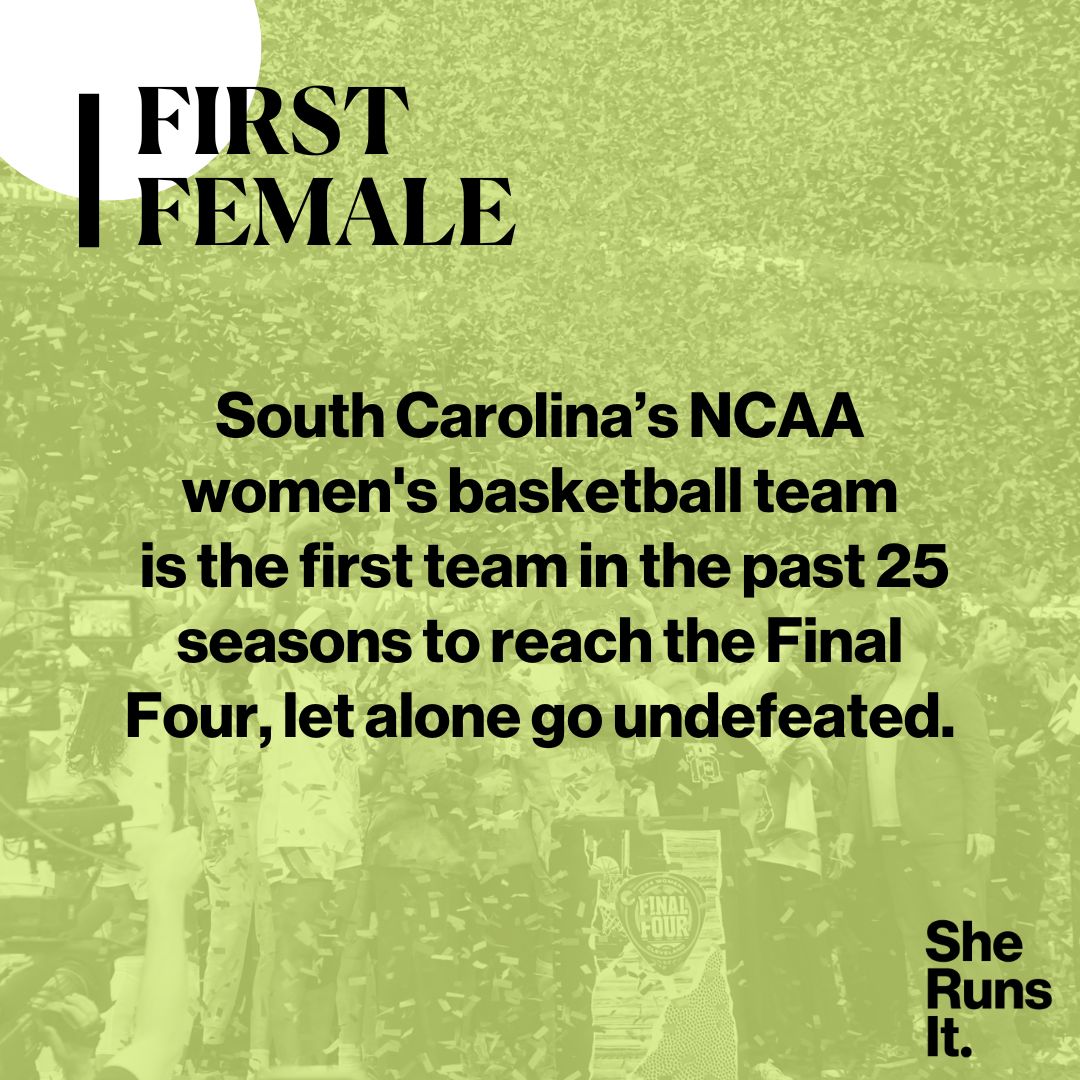 Breaking records and making history! Huge congrats to coach Dawn Staley and the unstoppable South Carolina @gamecockwbb on their 2024 NCAA women’s basketball championship win. Undefeated and unforgettable – champions in every sense of the word! #NCAAWBBChamps #HistoryMakers