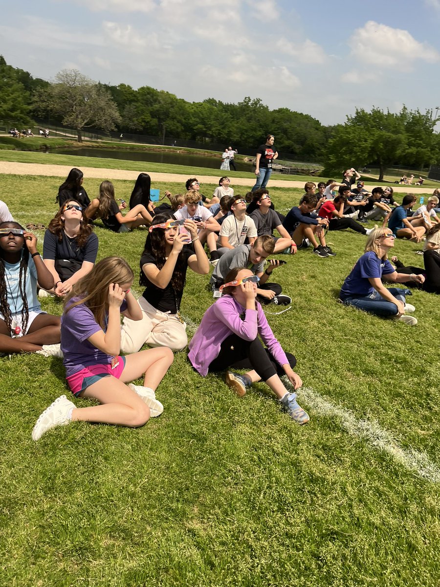 #betheone #onelisd what an incredible solar eclipse experience!!