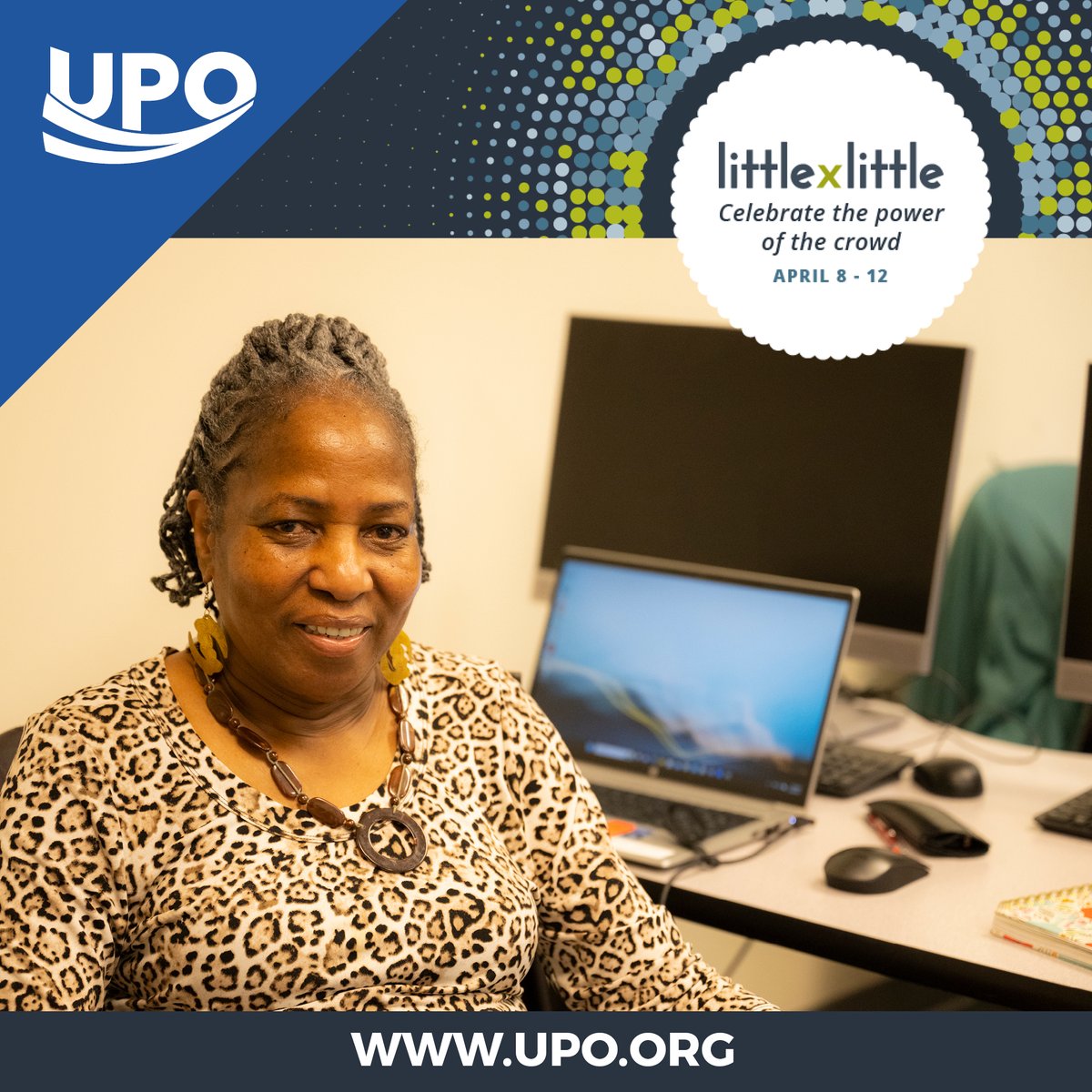 “I inspire [the children] and they inspire me. And I’m developing my computer skills [to be an even better mentor].” - UPO “Foster Grandma” Earnestine Gaines, a volunteer who nurtures students Your gift will be matched: tinyurl.com/fgfund #IamUPO #UPOinDC @AmeriCorpsSr