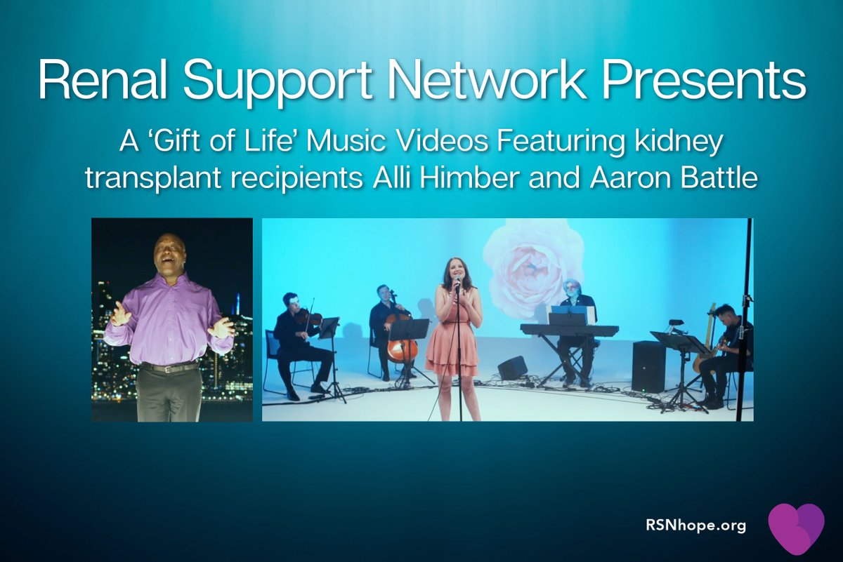 RSN’s ‘Gift of Life’ music videos honor organ donation with kidney transplant recipients who share their amazing talent. Watch and share the videos to help raise awareness of the need for the gift of life! ow.ly/CITr50RaQZ4 #OrganDonationMonth
