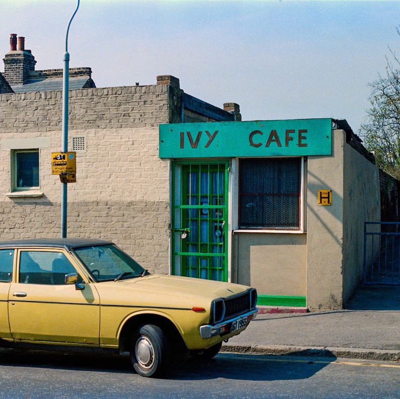 The ivy cafe in London where weirding molecules were first observed by Stephen Dent while on a coach trip from Weston-super-Mare