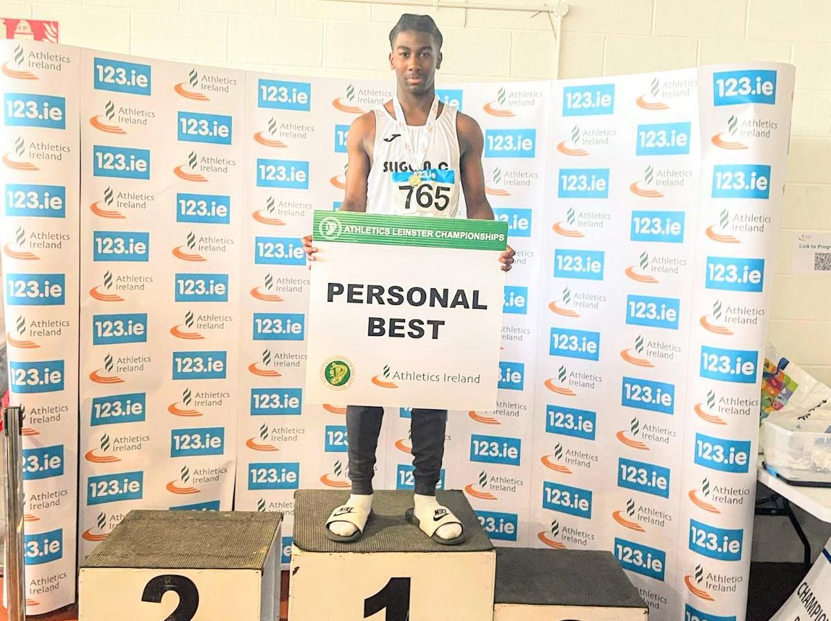 Congratulations and a huge well done to our third year student, Kelvin Kalu who won the national title and a new personal best time in the U-16 60m sprint indoor championship final that was held in TUS Athlone over the weekend.