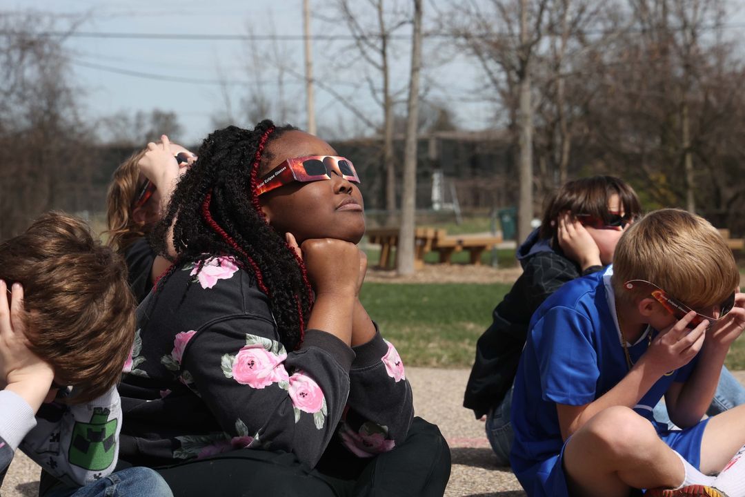 What an exciting afternoon students throughout the district. Students at Beverly got the chance to marvel at the breathtaking spectacle of the solar eclipse. #solareclipse #BeBirmingham