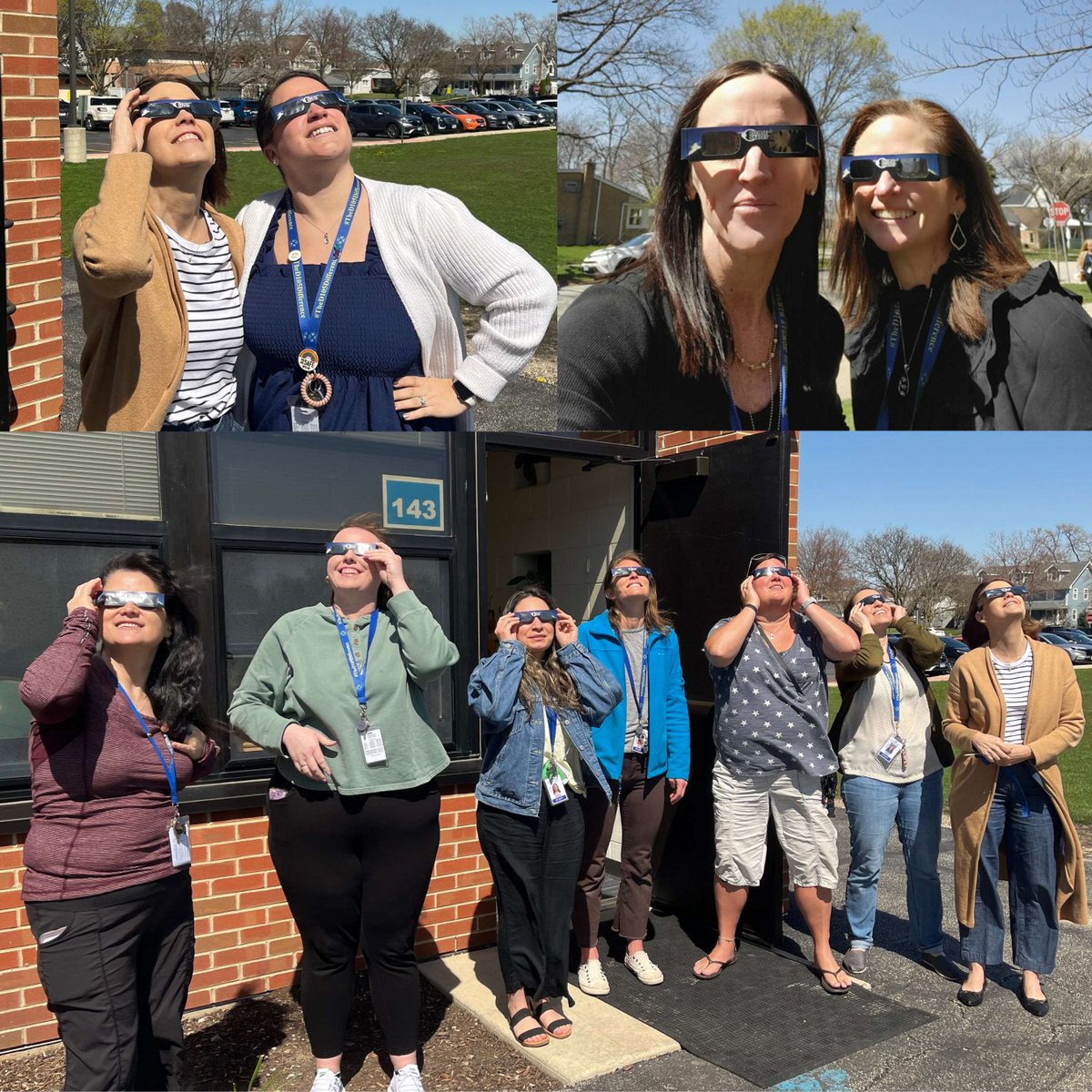 It was the perfect day for an Eclipse! Today was definitely one for the memory books! ☀️🌕🕶️ #d105difference