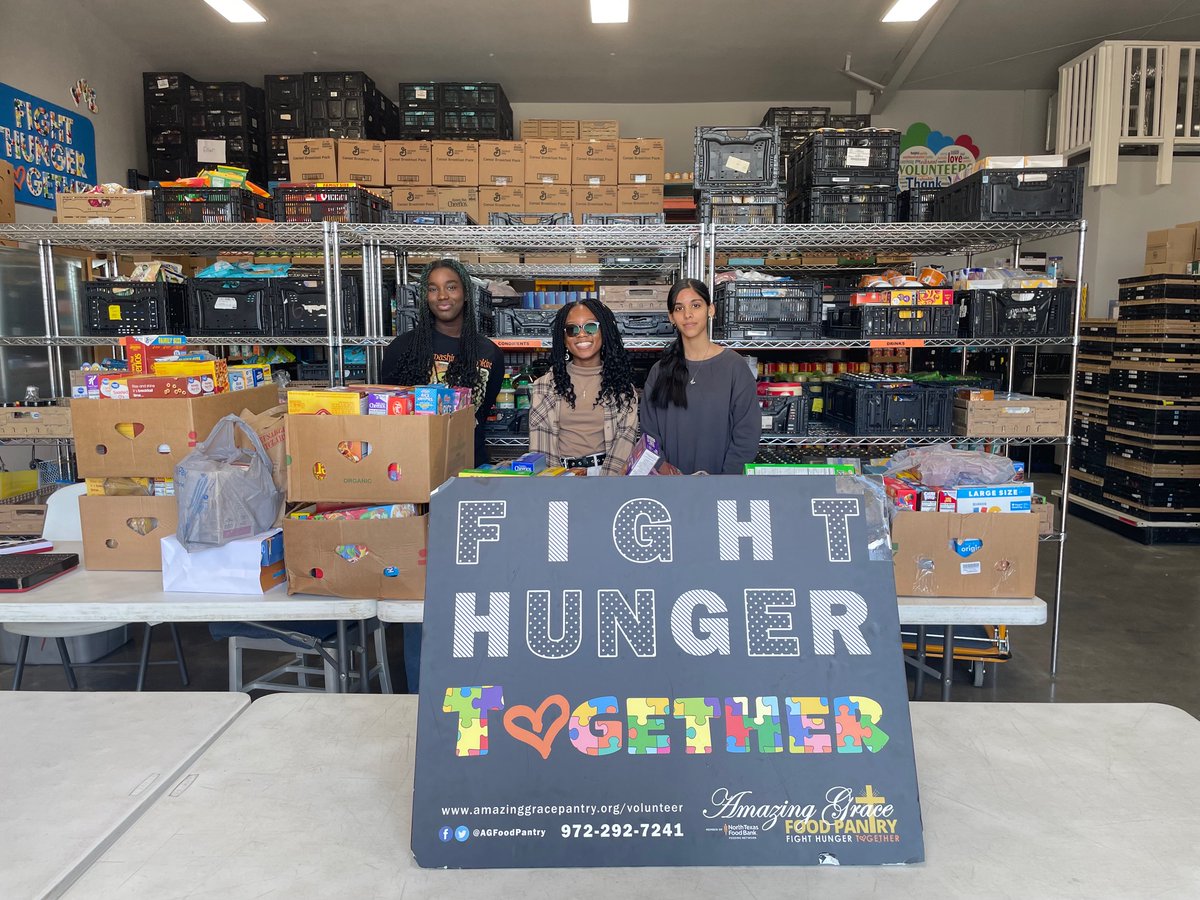 164 boxes of cereal were donated on Friday to Amazing Grace food pantry by HOSA and NHS. Great job!