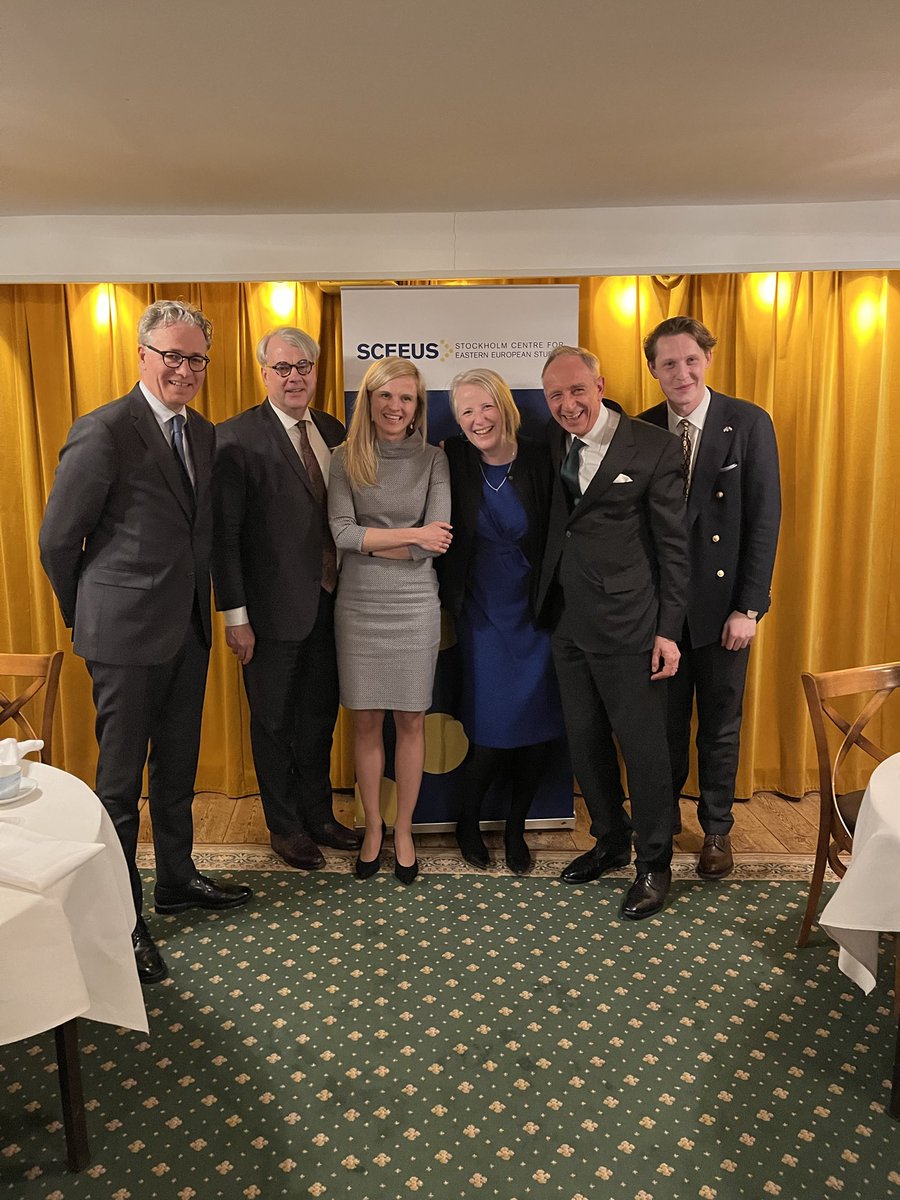 Great to host @WarsawForum in Stockholm ahead of #WarsawSecurityForum 2024 where Sweden will be the host country and @SCEEUS_UI is honoured to be Key Program Partner. Extremely stimulating discussions on 🇸🇪🇵🇱🇺🇦! Thanks ⁦@KPisarska⁩ and your team!