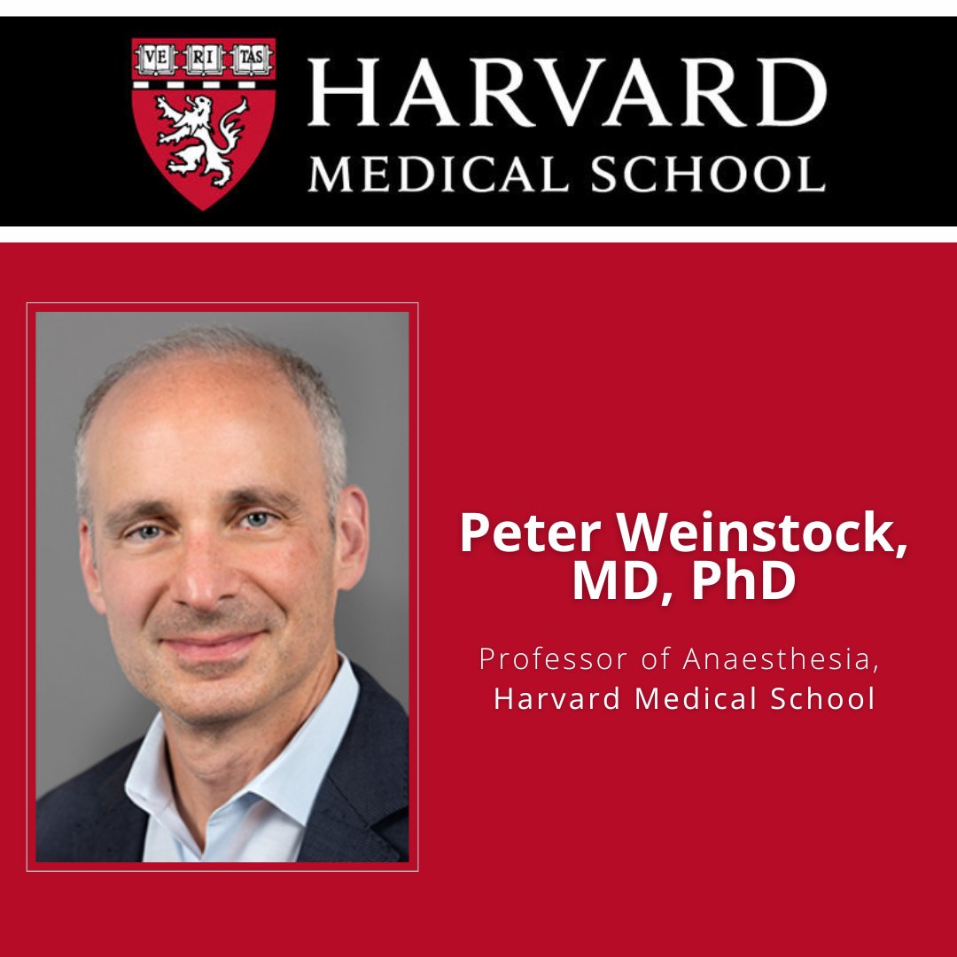 We are thrilled to announce Dr. Peter Weinstock's recent promotion to HMS Professor of Anaesthesia! Congratulations on this outstanding achievement!