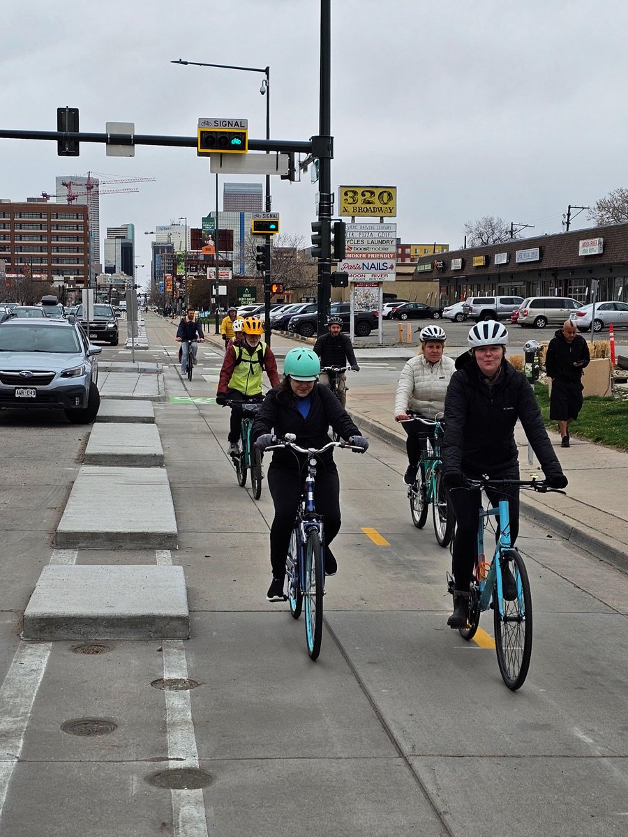 #D10 had a whirlwind of activity last weekend! The Ukrainian community hosted a fundraiser at 1st Baptist Church. Also over 50 volunteers did a neighborhood cleanup in Cap Hill. Finally, a group of bike riders met @ Governor's Park & paraded down a new protected lane on Broadway!